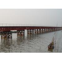 China 7.35m Q345B ASTM Portable Steel Bridge on sale