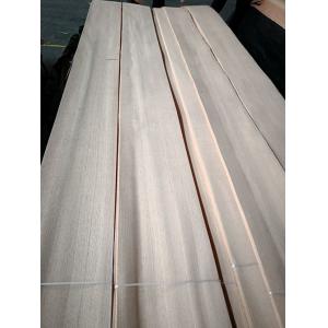 China Interior Decoration 0.5mm Wood Grain Veneer Laminated Natural White Oak supplier