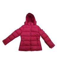 China Short Ladies Hooded Padded Jackets Winter Quilted Coat With Hood Womens on sale