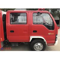 China 4x2 Drive Water Cooling Fire Service Truck Max Speed 105km/H Two Rows Cabin on sale