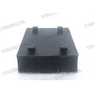 China 100*100mm Auto Cutter Bristle Black Square Foot Nylon Material Bristles Block for IMA Cutter supplier