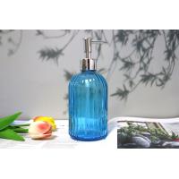 China Durable Reusable Glass Soap Dispenser Bottles for Hotel Bathroom Occasion Glass on sale