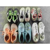 China Leather Suede Mesh Used High End Shoes Second Hand Branded Soccer Shoes on sale
