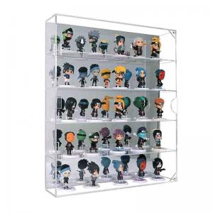 Shelf Acrylic Cabinet Car Model Mini Doll Collection Bracket Plastic Doll Display Case Large