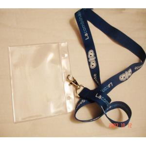 China Fashion ECO friendly lanyard with ID badge holder supplier