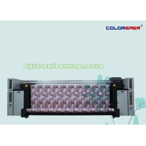 China 3200mm High Precision Textile Printing Machine New Sublimation Printer with 8 Print Heads wholesale