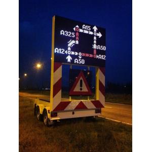 China P10 P25 trailer mounted lED screen Mobile Advertising Billboard supplier