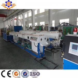 China Plastic Pipe Manufacturing Machine 37Kw Pvc Pipe Extrusion Machine Line supplier