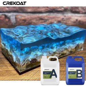 Smooth Glass - Like Surface Liquid Casting Resin Compatible With Pigments And Dyes