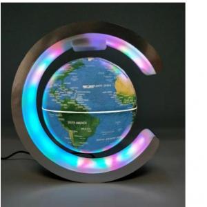 China G shape Hover Table Lamp, Globe Creative Gifts Magnetic Levitation Globe 6inch 7inch supplier