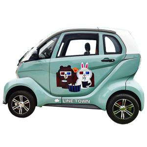 Mini electric car 3 seats  new styel electric car 4 wheel center drive  mini car for adults