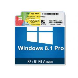 100% Original Windows 8.1 Product Key Code 32 64 Bit 20GB Hard Disk Space