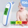 China Non Contact Forehead And Ear Infrared Thermometer With Fever Alarm wholesale