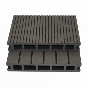 China Co-Capped WPC Decking Tile Outdoor Floor Plastic Lumber with Waterproof Coating Layer supplier
