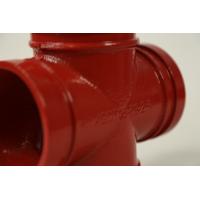 China Ductile Iron 4 Way Pipe Fitting Grooved Fittings 1.6mpa on sale