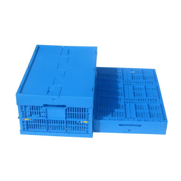 Lightweight Foldable Plastic Container 600*400 Mm Virgin Polypropylene Foods