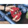 China Bloqueo de válvula de compuerta de color rojo para válvulas de 25 mm-330 mm, Bloqueo de válvula de compuerta estándar, material ABS wholesale