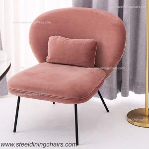 Velvet Shell One Seater Armchair