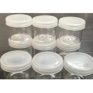 China 6ml Non Stick Glass Food Grade Jars 22mm * 24mm For CBD THC Oil supplier