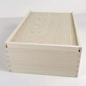 China CARB Customized  Unfinished Wooden Craft Boxes Bulk Timber Wooden Box supplier