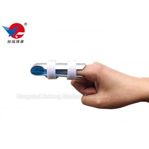 Lightweight Protective Hand Finger Splint , Blue And White Trigger Finger Splint