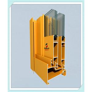 China PVDF Coating Window Aluminum Extrusion Profile Anti - Erosion Beautiful Appearance supplier