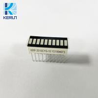 China Common Cathode 10 Segment LED Bar Graph Display 574nm RGB OEM ODM on sale
