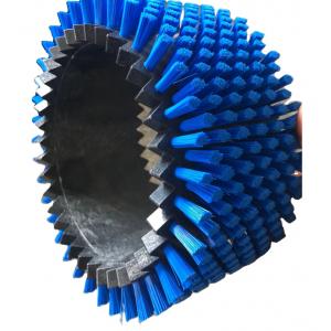 China Industrial Interlocking Cylinder Brush Gear Type Combined Roller Brush supplier