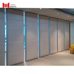 China White 95mm Movable Partition Wall Panel 6063-T6 Aluminum Frame wholesale