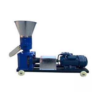 China 220V 4KW Stainless Steel Food Grade Animal Fish Feed Pellet Machine 80kg Per Hour supplier