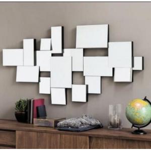 China Decoration 3D Wall Mirror Beautiful Stunning Graphic Design Durable Structure supplier