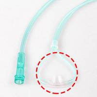 China Hospital Medical PVC Nasal Oxygen Tube Separate Type Nasal Oxygene Cannula on sale