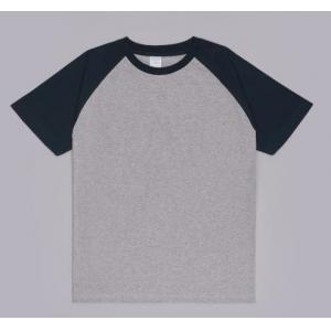 Small Quantity Clothing OEM Factory 230g Raglan Round Neck Short - Sleeved 100% Cotton T - Shirt