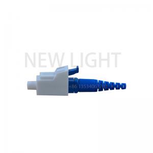 China 0.9mm LC Type Fiber Optic Connectors Single Mode SC / FC / LC / ST / E2000 supplier