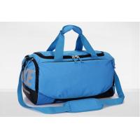 China Mens Travel Duffel Bag , OEM Nylon Ripstop Blue Sports Bags Lightweight on sale