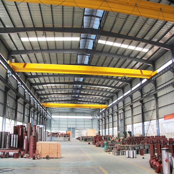Wireless Remote Control 10 Ton Span18m Single Girder Overhead Crane