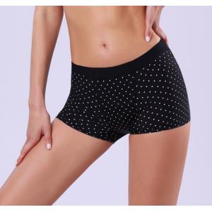 4 Layers Leak Period Proof Pants Shorts Sports Women Black Wave Point Heavy Flow Menstrual