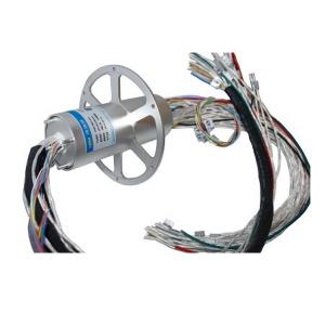 China 35RPM Electrical Slip Ring Solutions 1000VAC/VDC With Aluminum Alloy Housing supplier
