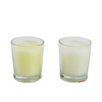 China Transparent Incense Cup Glass Scented Candle for Home Decoration Cosmetic Package on sale