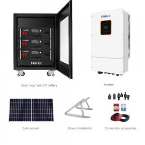 10kw Photovoltaic Solar Energy System with Akku Solar Battery Sustainable Home Energy