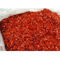 China Tianjin Dried Red Chilli Flakes 3mm Dried Crushed Chillies HACCP on sale