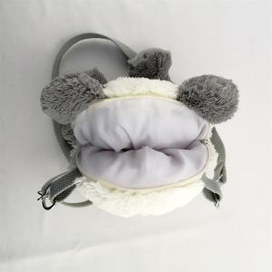 China Loveable Plush Toy Backpack PP Cotton Child Friendly Panda Bear Backpack Shoulder Bag supplier