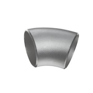 Ss304 Ss304l Stainless Steel Pipe Elbow Fitting 45 Degree ISO Certified