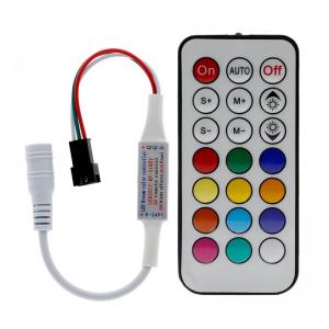 21 Keys Mini RF Remote Controller , Magic Color Controller For LED 2811 2812 Pixel Strip