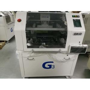 China SMT AOI Machine original GKG Brand G3 Solder Paste Printer supplier