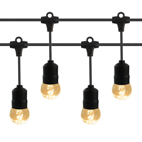 Коммерчески безосколочное светов 1500LM 24V строки фестона Dimmable солнечное на открытом воздухе