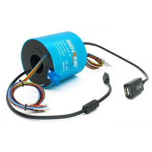 Electrical Rotary 10E-11 USB Slip Ring Distributor RoHS Certificate