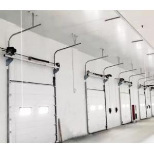 China Automatic Electric Overhead Sectional Door Warehouse Thermal Insulated Metal Loading Dock supplier