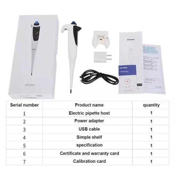 0.1-100ml Electronic Pipette Controller Laboratory Electronic Pipette Machine For Serological Pipette