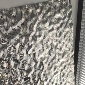 China 304 Stamped Decorative Stainless Steel Sheet Metal 1220x2440mm supplier